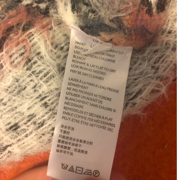 Urban Outfitters Garnet Fair Isle boxy sweater NWT - Picture 8 of 10